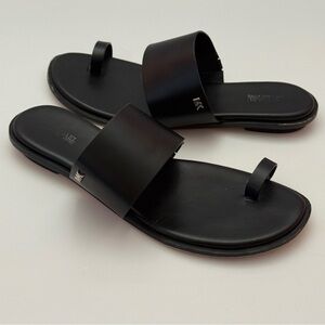 MICHAEL KORS August Flat Sandals Women Size 11M